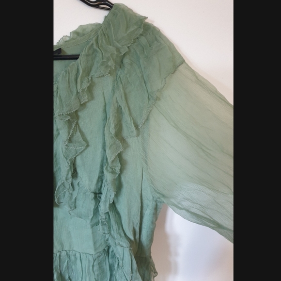 NWT Love Sam ruffle blouse - Picture 8 of 8